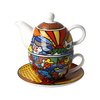 Goebel&reg; - Romero Britto | Theepot "Garden" | Porselein, Tea for One