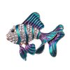 Broche 005 Blauwe Vis