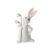 Goebel - Pasen | Decoratief beeld Haas Snow White - First Flowers | Porselein - 16cm