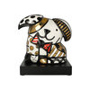Goebel - Romero Britto | Decoratief beeld Hond Goud | Porselein - 30cm - 2025 - Limited Edition