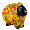 Pomme Pidou Spaarpot Schaap Peluche Standaard 001 (16x12x12cm - Keramiek)