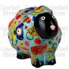 Pomme Pidou Spaarpot Schaap Peluche Standaard 003 (16x12x12cm - Keramiek)