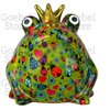 Pomme Pidou Spaarpot Kikker Freddy Green Standaard 002 (13x12x14cm - Keramiek)