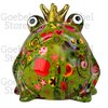Pomme Pidou Spaarpot Kikker Freddy Green Standaard 003 (13x12x14cm - Keramiek)