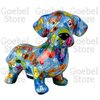 Pomme Pidou Spaarpot Hond Teckel Dennis Standaard 002 (18x9x15cm - Keramiek)