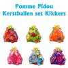 Pomme Pidou Kerstballen set Kikkers (6 stuks)