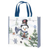 Goebel - Kerst | Boodschappentas Sneeuwpop Winter Dreams | Shopper - 37cm - 10 stuks