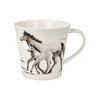Goebel - Peter Schnellhardt | Koffie / Thee Mok Paarden | Beker - porselein - 350ml - 2 stuks