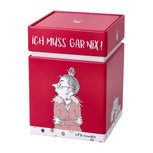 Goebel - Barbara Freundlieb | Theedoos Ich muss gar nix! | Metaal - 11cm - bewaardoos