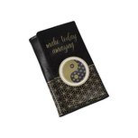 Goebel - Lotus | Sleuteltasje Yin Yang Zwart | Sleutel mapje - 2 stuks