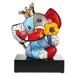 Goebel - Romero Britto | Decoratief beeld / figuur Spring Elephant 33 | Porselein - Pop Art - 33cm - Limited Edition