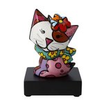 Goebel - Romero Britto | Decoratief beeld / figuur Flowing 14 | Porselein - Pop Art - 14cm