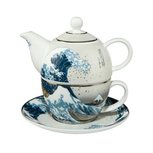  Katsushika Hokusai The Great Wave - Tea For One