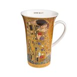 Goebel - Gustav Klimt | Koffie / Thee Mok De Kus | Beker - porselein - 500ml - met echt goud