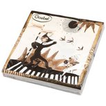 Goebel - Rosina Wachtmeister | Servetten Modista | Papier, katten