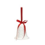 Goebel&reg; - Fitz and Floyd | Kersthanger &quot;Kerstbel&quot; | Ornament, Porselein, 13cm