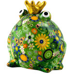 Pomme Pidou Spaarpot Kikker Freddy Medium Green 005 (17x17x15cm - Keramiek)