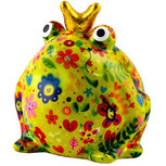 Pomme Pidou Spaarpot Kikker Freddy Medium Green 006 (17x17x15cm - Keramiek)