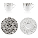 Goebel - VOLA | Kop en schotel Espresso 4 delig First Platin I