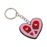 Goebel - James Rizzi | Sleutelhanger Peace Heart