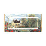 Goebel - Claude Monet | Schaal Kunstenaarshuis | Porselein - 24cm - met echt goud
