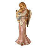 Goebel - Kerst | Decoratief beeld / figuur Engel Gloria Geborgenheid | Aardewerk - 50cm - Limited Edition