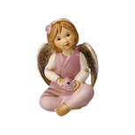 Goebel - Kerst | Decoratief beeld / figuur Engel Gloria Engel van de liefde | Aardewerk - 10cm