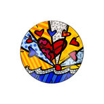 Goebel - Romero BRITTO | Wandklok A New Day | Porselein - 31cm
