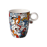 Goebel - Billy The Artist | Koffie / Thee Mok Evolution of Love I | Beker - porselein - 400ml - 2 stuks