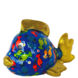 OP=OP Pomme Pidou Spaarpot Vis Calypso Medium 003 (23x14x13cm - Keramiek)