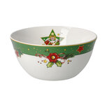 Goebel - Mary Engelbreit | Kom Love Me | Schaal - porselein - 15cm - Kerst - 2 stuks