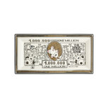 Goebel - Mauro Bergonzolis | Schaal One Million | Porselein - 24cm - met echt goud - Limited Edition