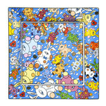 Goebel - Mauro Bergonzolis | Schaal Magic Bunny Explosion | Porselein - 30cm