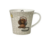 Goebel - Anouk | Koffie / Thee Mok Iedereen houdt van Affi | Beker - porselein - 350ml - 2 stuks