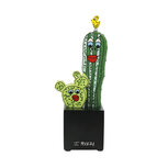 Goebel - James Rizzi | Decoratief beeld Prickly Pair | Porselein - 23cm - cactus