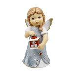 Goebel - Nina &amp; Marco | Decoratief beeld Engel Pittige koffiegeur | Porselein - 10cm - 2025