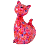 Pomme Pidou Spaarpot Kat Caramel Large J (30x16x16cm - Keramiek)