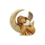 Goebel - Kerst | Decoratief beeld Engel Kleine droomreis | Aardewerk - 9cm - 2025