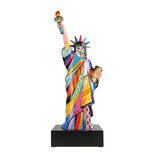 Goebel - Romero Britto | Decoratief beeld Liberty | Porselein - 69cm - Limited Edition