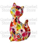 Pomme Pidou Spaarpot Kat Caramel Standaard 002 (11x9x17cm - Keramiek)