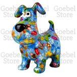 Pomme Pidou Spaarpot Hond Hugo Standaard 004 (17x9x16cm - Keramiek)
