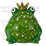 Pomme Pidou Spaarpot Kikker Freddy Green Standaard 001 (13x12x14cm - Keramiek)