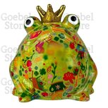 Pomme Pidou Spaarpot Kikker Freddy Green Standaard 004 (13x12x14cm - Keramiek)