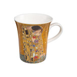 Goebel - Gustav Klimt | Koffie / Thee Mok De Kus | Beker - porselein - 400ml - 2 stuk