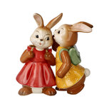 Goebel - Pasen | Decoratief beeld Haas Het geheim | Aardewerk - 11cm - Paashaas - 2026
