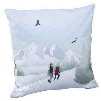 Goebel Quality: Walk In The Snow Cushion Cover