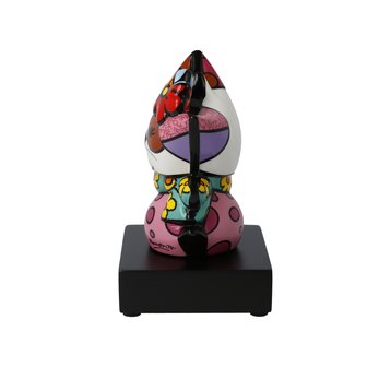 Goebel - Romero Britto | Decoratief beeld / figuur Flowing 14 | Porselein - Pop Art - 14cm