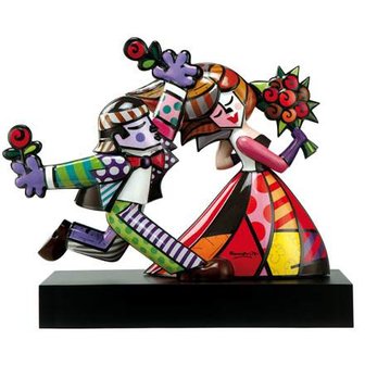 Goebel - Romero Britto | Decoratief beeld / figuur Follow Me 47 | Porselein - Pop Art - 47cm - Limited Edition
