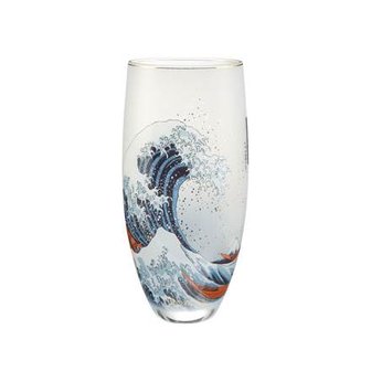 Goebel - Katsushika Hokusai | Vaas De Golf 30 | Artis Orbis - glas - 30cm