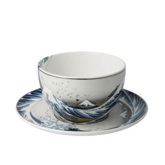 Katsushika Hokusai Great Wave - Tea-/Cappuccino Cup